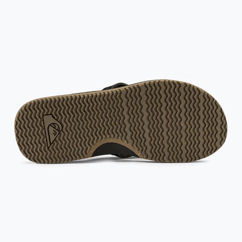 Quiksilver Carver Natural II infradito uomo nero 1 4