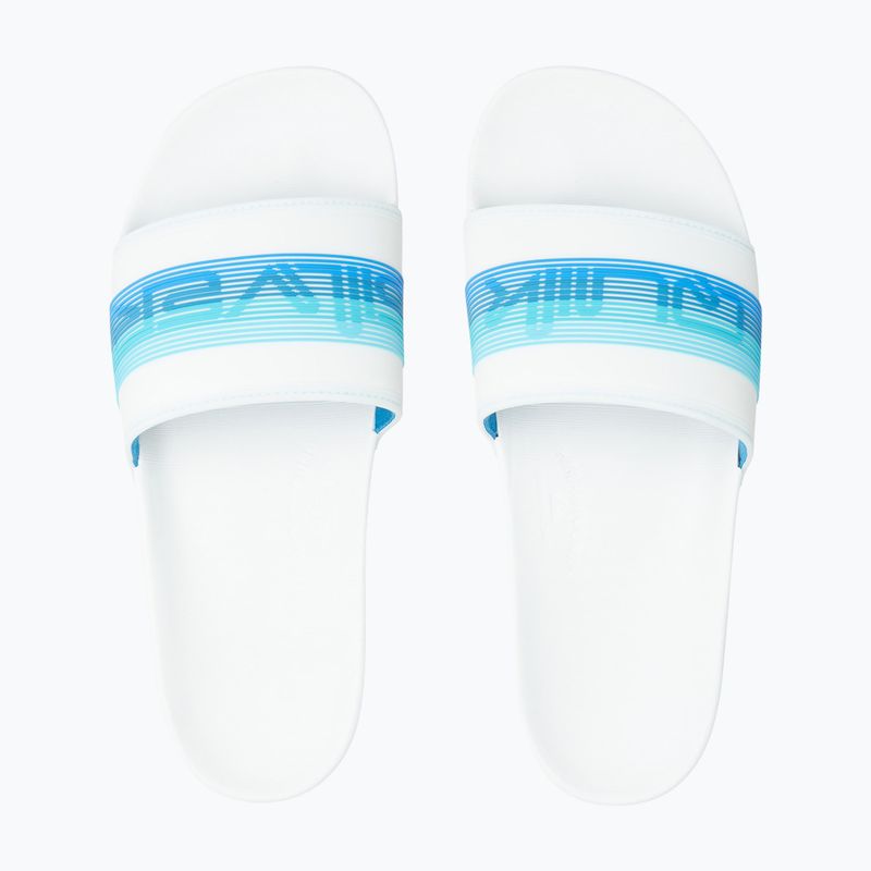 Infradito Quiksilver Rivi Wordmark Slide uomo bianco/blu/blu 12