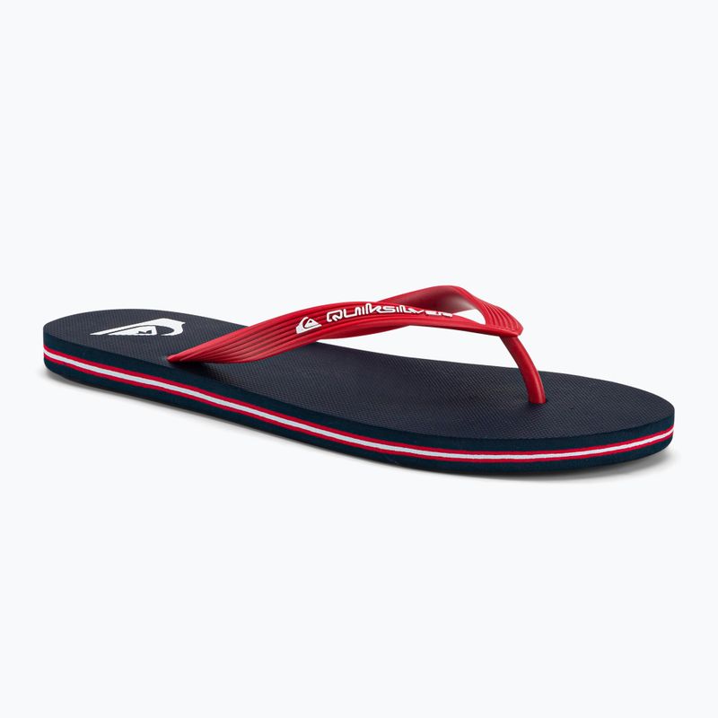 Infradito Quiksilver Molokai Core rosso da uomo