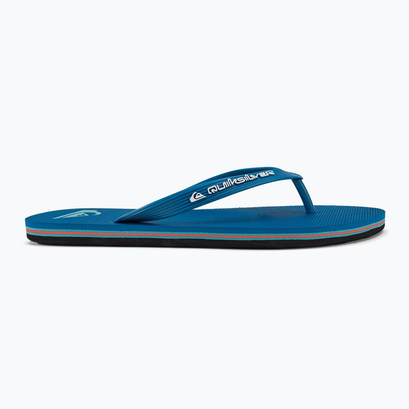 Infradito Quiksilver Molokai Core blu da uomo 2