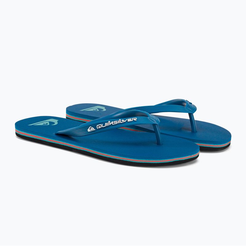 Infradito Quiksilver Molokai Core blu da uomo 4