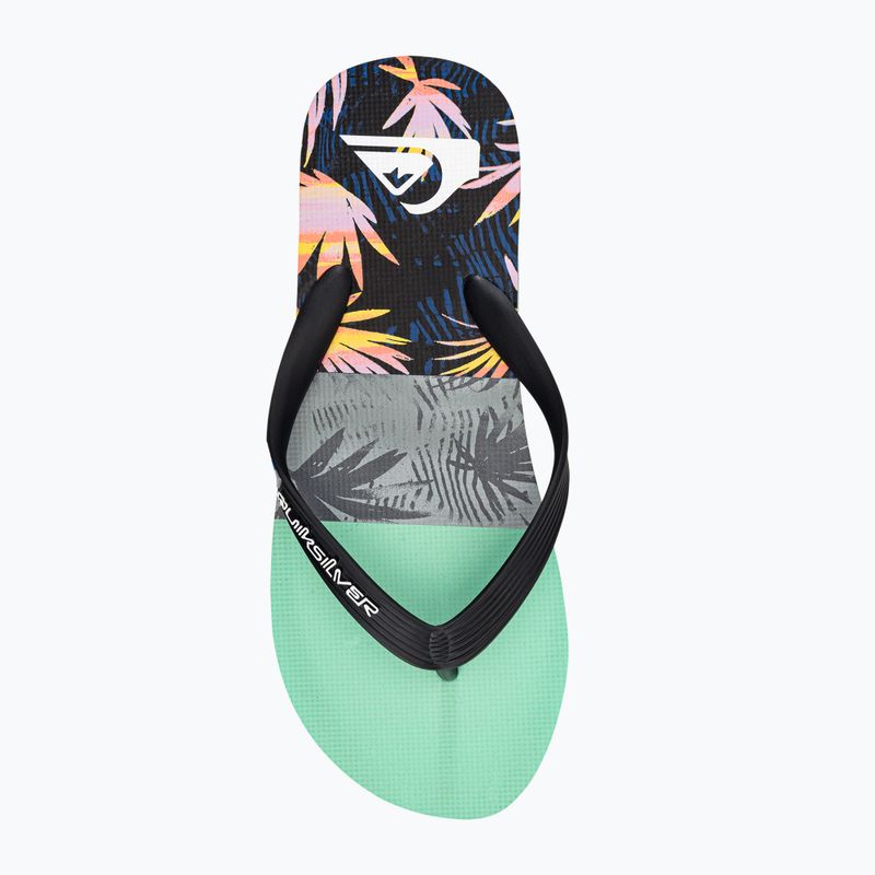 Infradito Quiksilver Molokai Panel uomo nero/blu/grigio 6