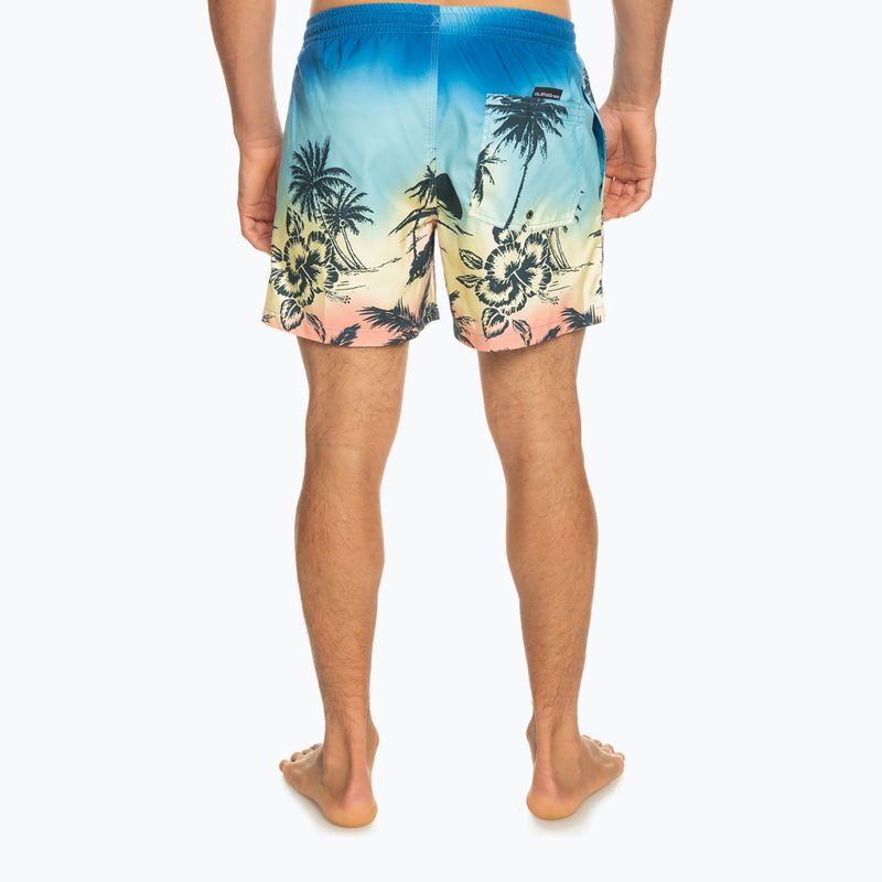 Pantaloncini da bagno Quiksilver Everyday Paradise Volley 15" snapdragon da uomo 3