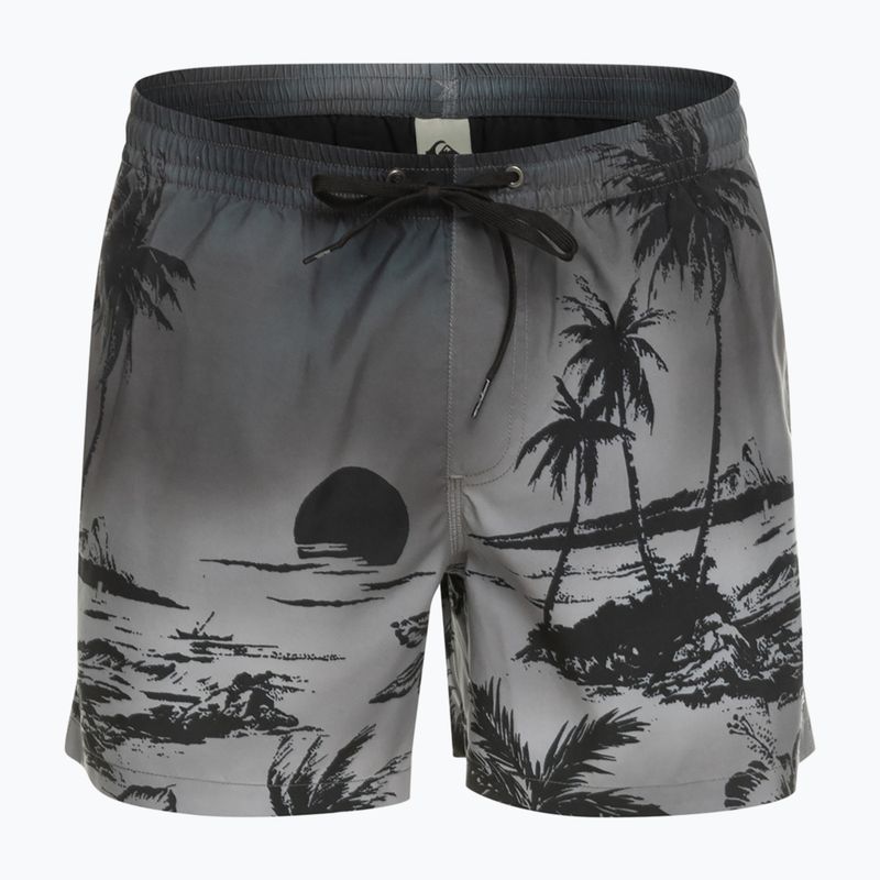 Pantaloncini da bagno Quiksilver Everyday Paradise Volley da uomo 15" nero