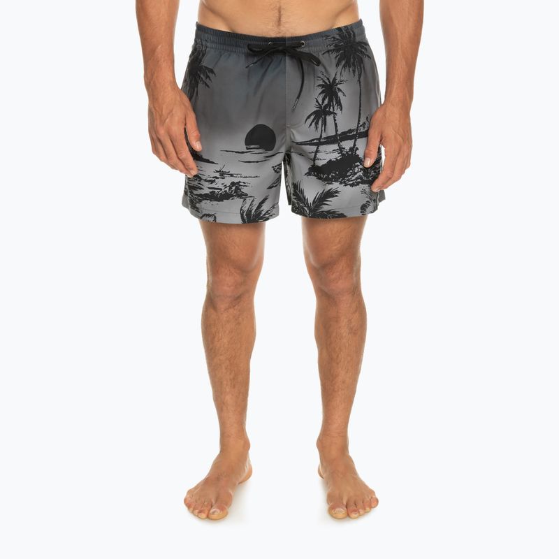 Pantaloncini da bagno Quiksilver Everyday Paradise Volley da uomo 15" nero 2