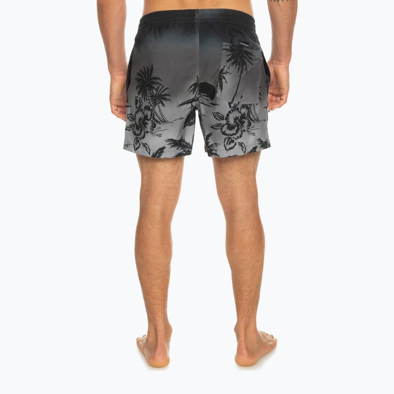 Pantaloncini da bagno Quiksilver Everyday Paradise Volley da uomo 15" nero 3