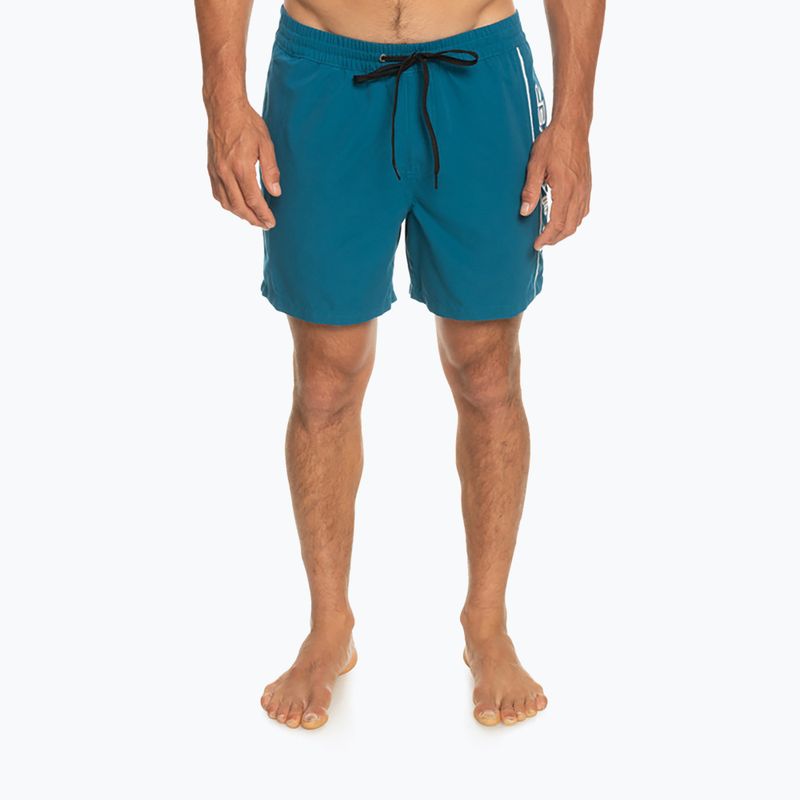 Pantaloncini da bagno Quiksilver Everyday Vert Volley 16" blu marocchino da uomo 3