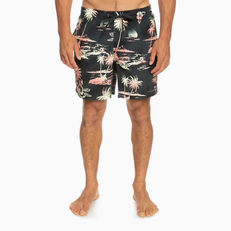 Pantaloncini da bagno Quiksilver Everyday Mix Volley 17" nero da uomo 2