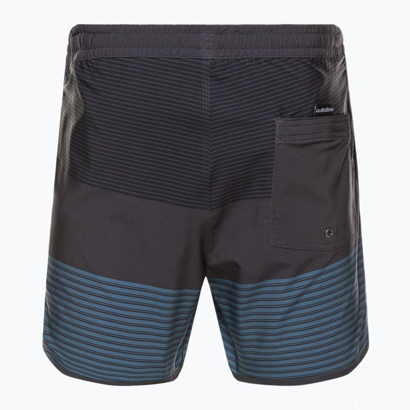 Pantaloncini da bagno Quiksilver Surfsilk Tijuana Volley 16" neri da uomo 2