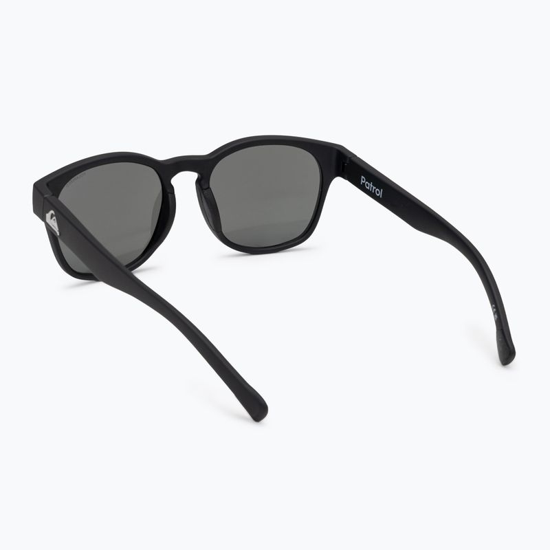 Occhiali da sole Quiksilver Patrol Polarized nero/grigio plz 2