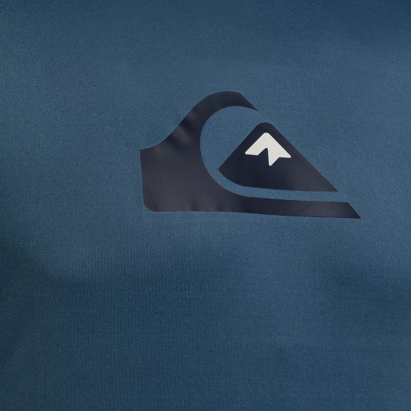 Camicia da bagno Quiksilver Solid Streak bering sea da uomo 3