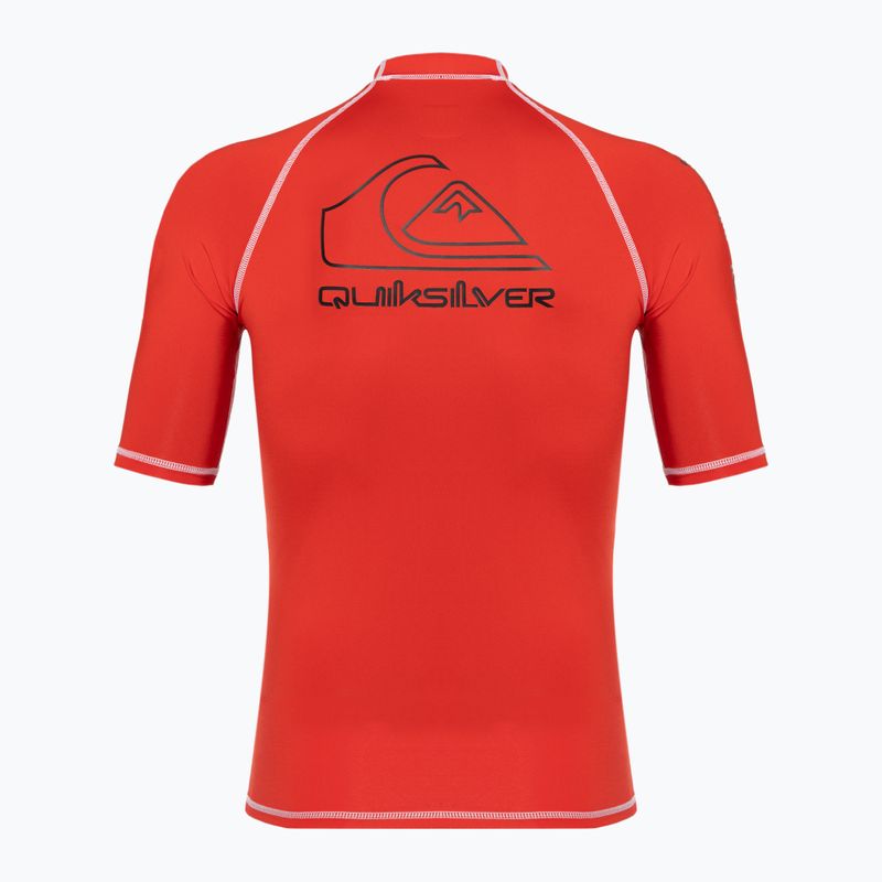 Camicia da bagno Quiksilver da uomo On Tour high risk rosso 2