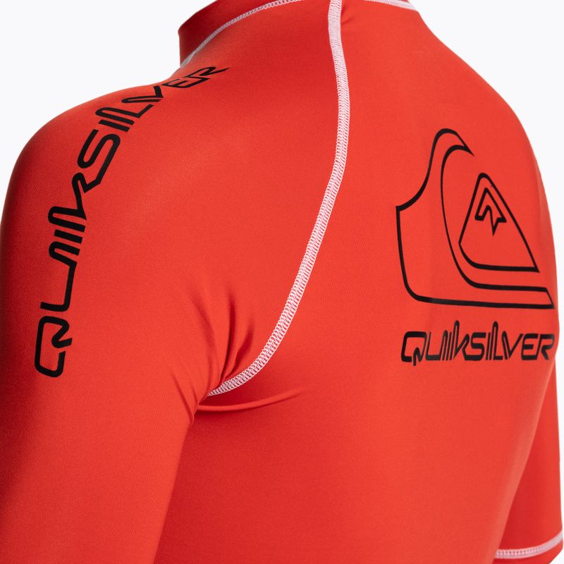 Camicia da bagno Quiksilver da uomo On Tour high risk rosso 3