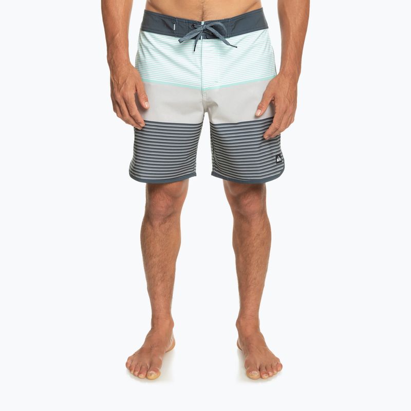 Pantaloncini da bagno Quiksilver Surfsilk Tijuana 18" in vetro da spiaggia per uomo 2