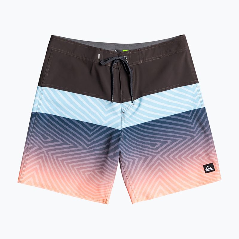 Pantaloncini da bagno Quiksilver Surfsilk Panel 18" tarmac da uomo 5