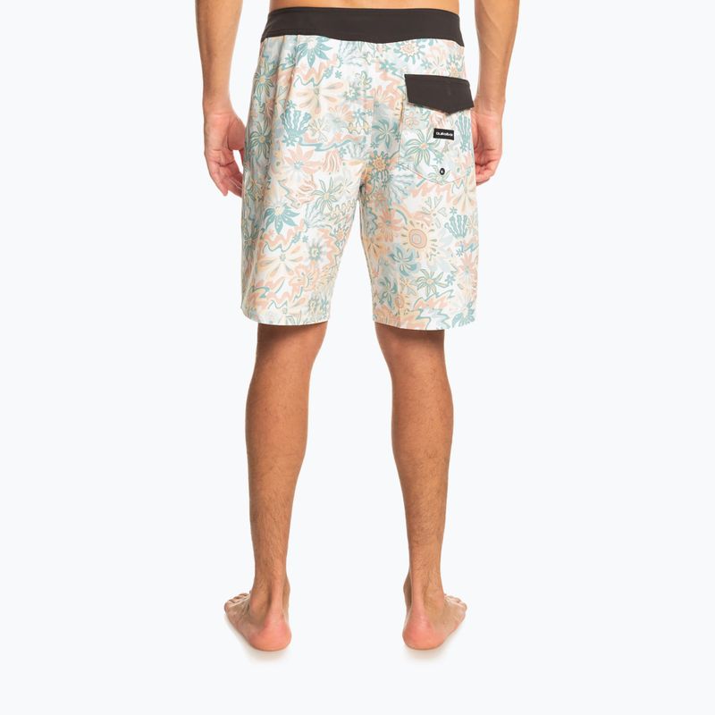 Pantaloncini da bagno Quiksilver Surfsilk da uomo QS 69 19" betulla 3