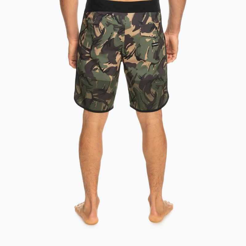 Pantaloncini da bagno Quiksilver Highlite Scallop 19" camo da uomo 3