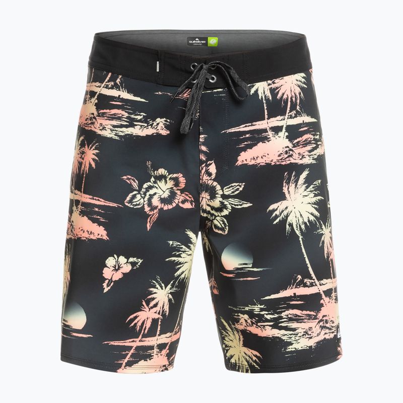 Pantaloncini da bagno Quiksilver Surfsilk da uomo QS 69 19" nero