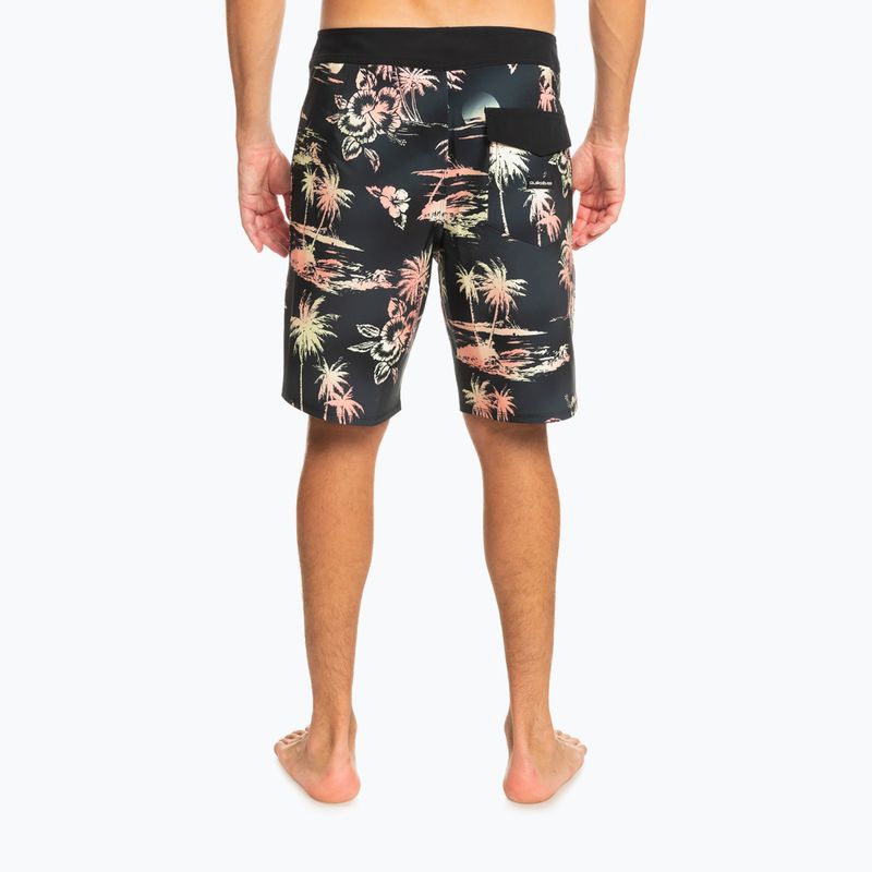 Pantaloncini da bagno Quiksilver Surfsilk da uomo QS 69 19" nero 3