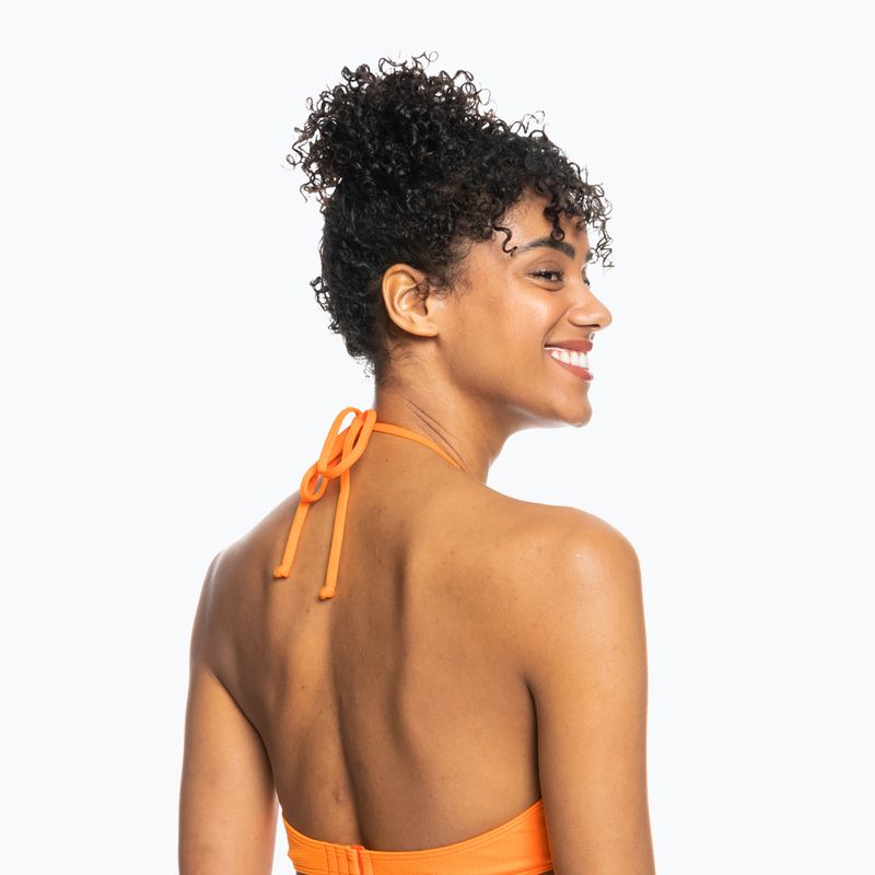ROXY Color Jam Fashion Triangle swimsuit top tangelo 3
