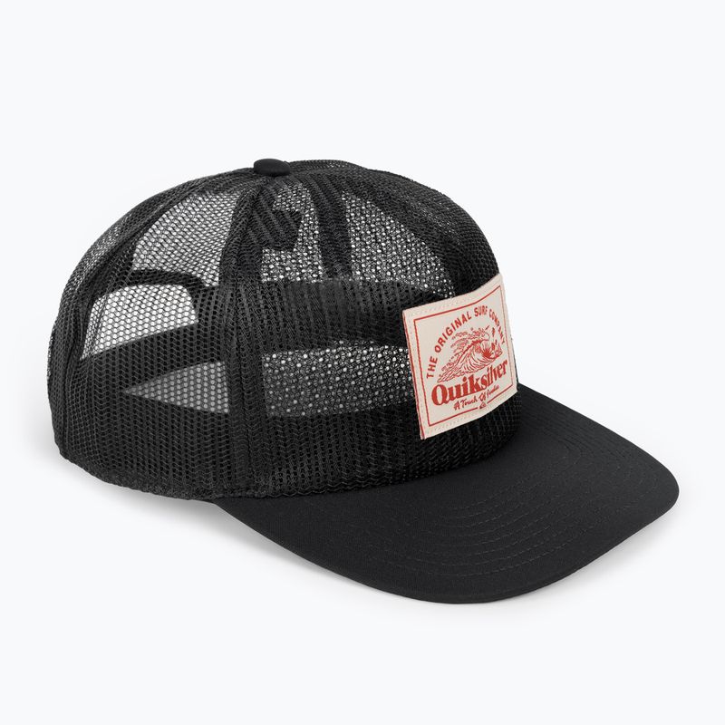 Cappello da baseball Quiksilver da uomo Meshed Up nero