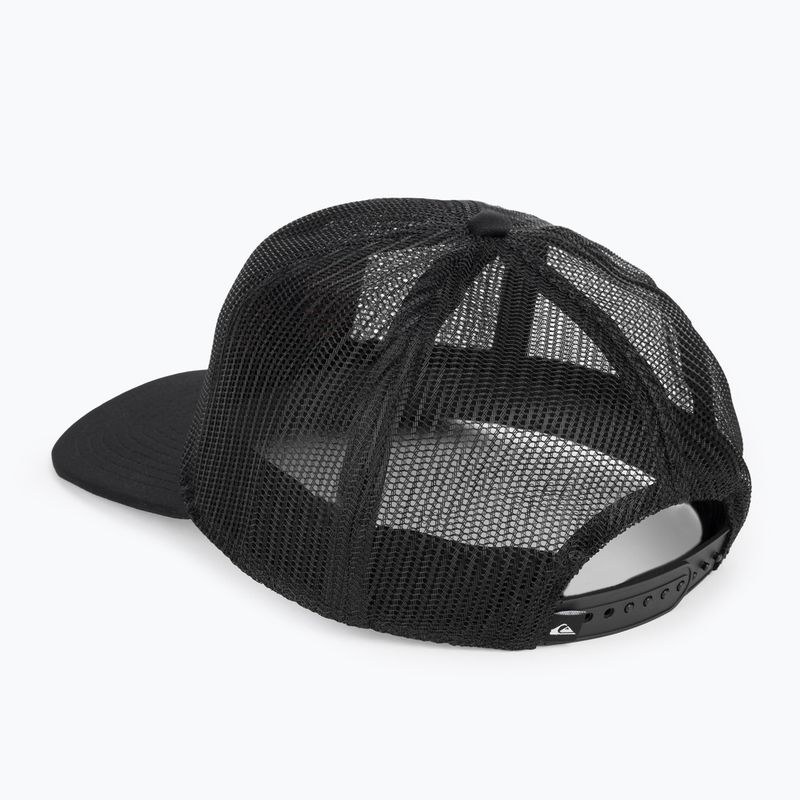 Cappello da baseball Quiksilver da uomo Meshed Up nero 3