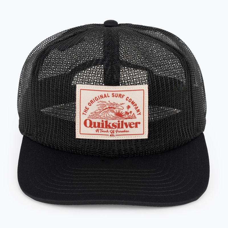 Cappello da baseball Quiksilver da uomo Meshed Up nero 4