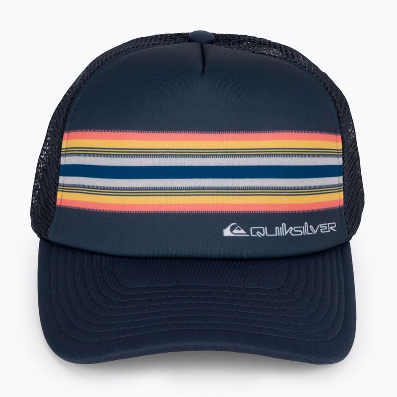 Berretto da baseball Quiksilver Buzzard Coop navy da uomo 4