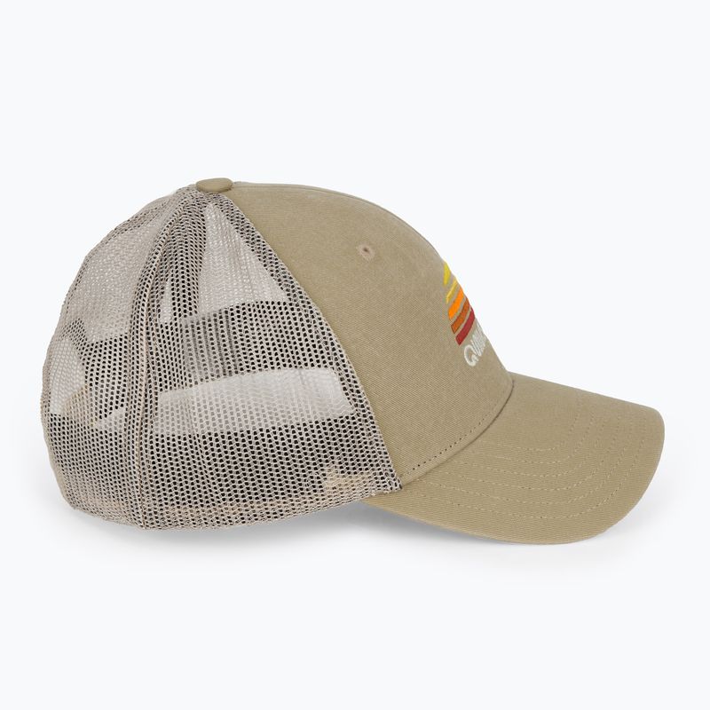 Cappello da baseball Quiksilver Stringer da uomo color kaki scuro 2