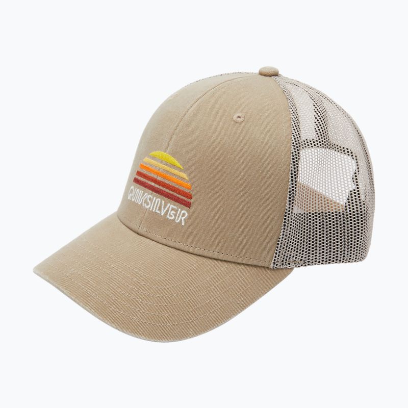Cappello da baseball Quiksilver Stringer da uomo color kaki scuro 5