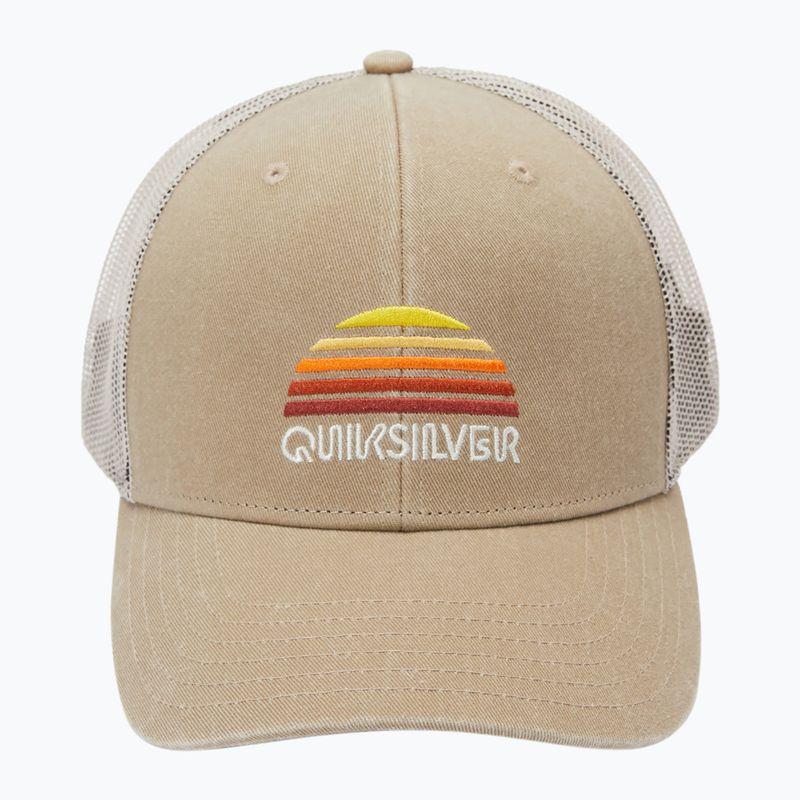 Cappello da baseball Quiksilver Stringer da uomo color kaki scuro 6