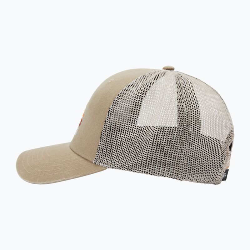 Cappello da baseball Quiksilver Stringer da uomo color kaki scuro 7
