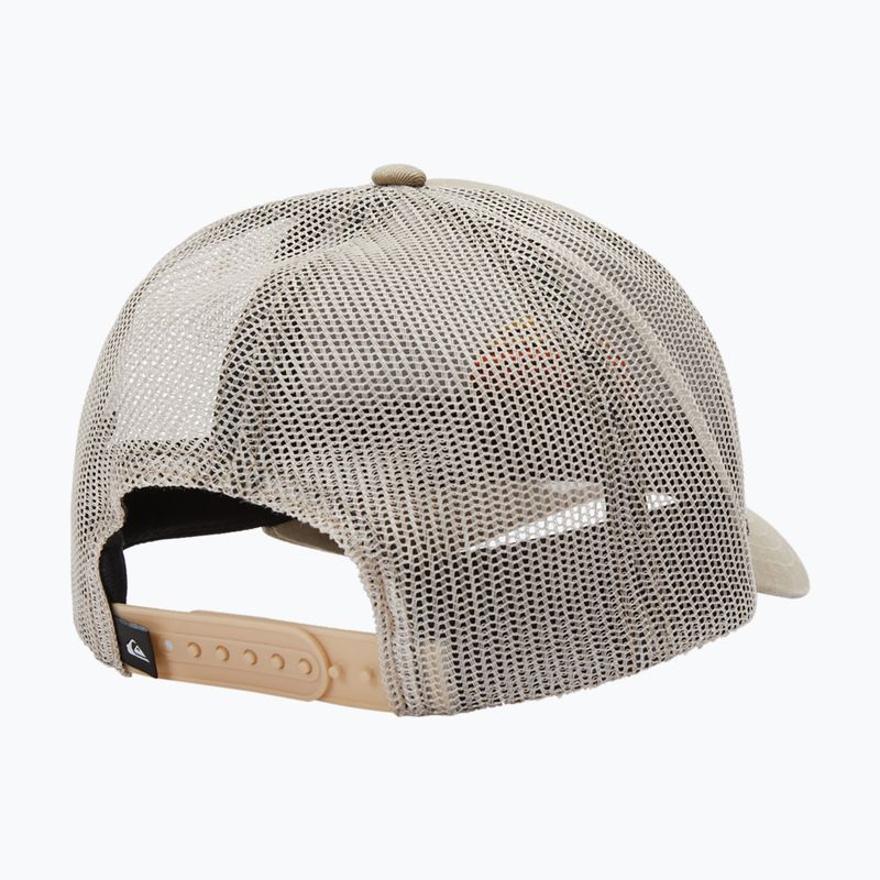 Cappello da baseball Quiksilver Stringer da uomo color kaki scuro 8