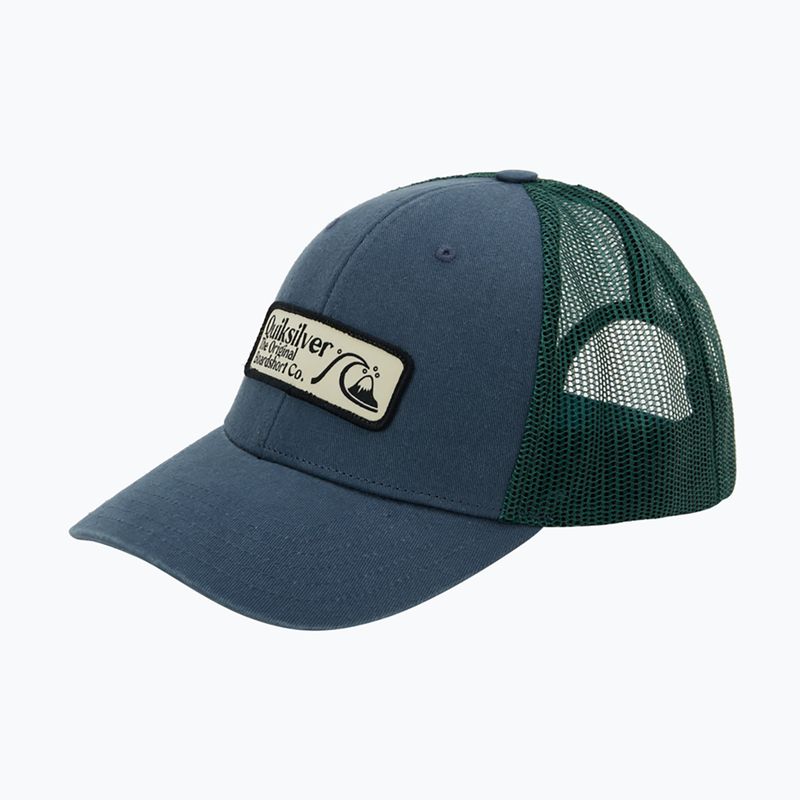 Cappello da baseball Quiksilver Tow In Trucker da uomo in ardesia scura 5