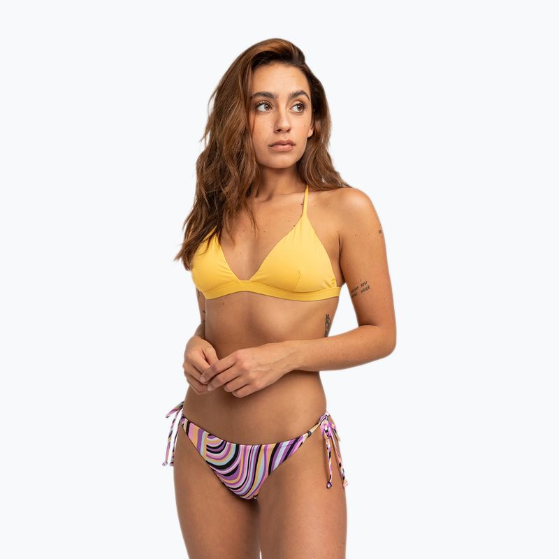 Billabong Sol Searcher Tie Side Tanga a strisce - slip del costume da bagno