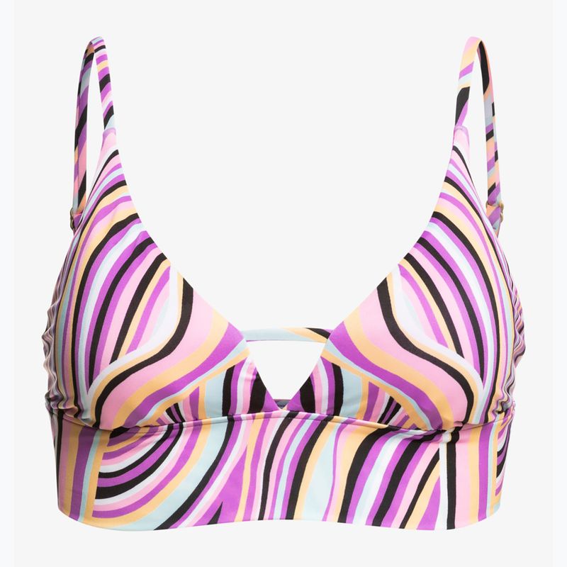 Billabong Sol Searcher, top da bagno a righe con scollo a V