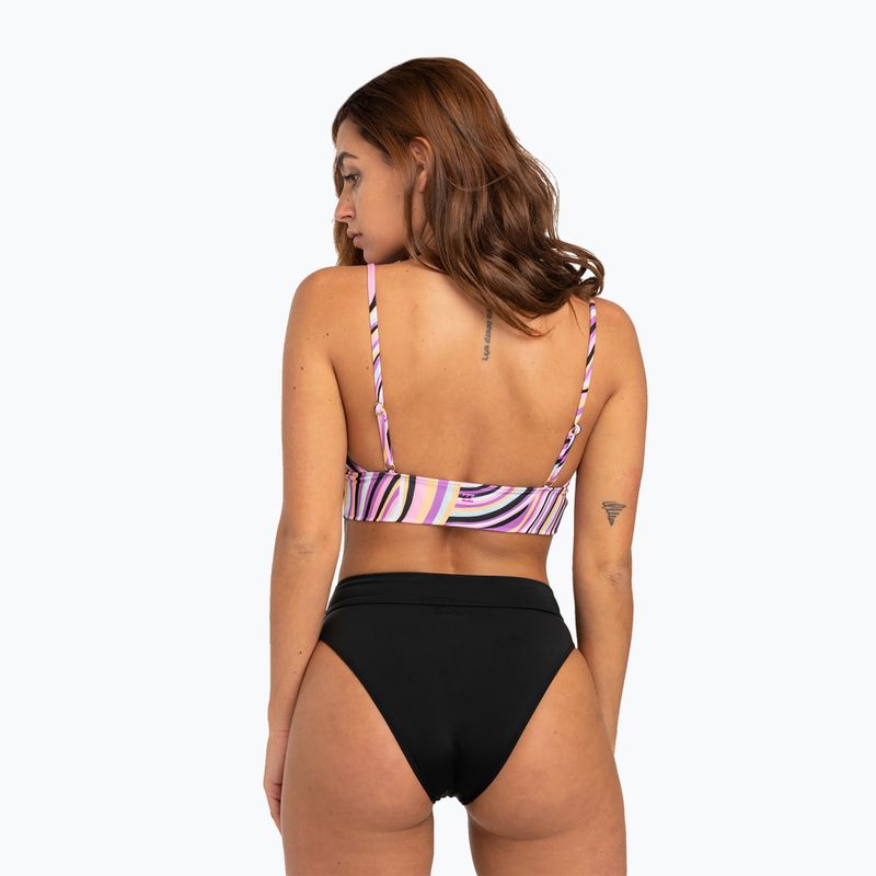 Billabong Sol Searcher, top da bagno a righe con scollo a V 3