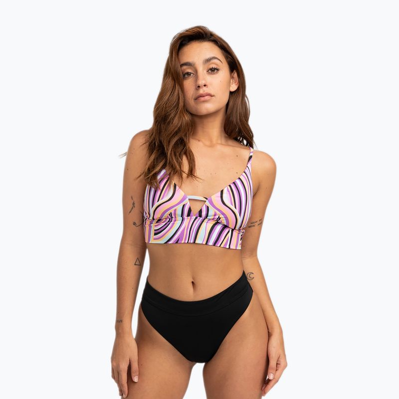 Billabong Sol Searcher Maui Rider, slip del costume da bagno in ghiaia nera 4