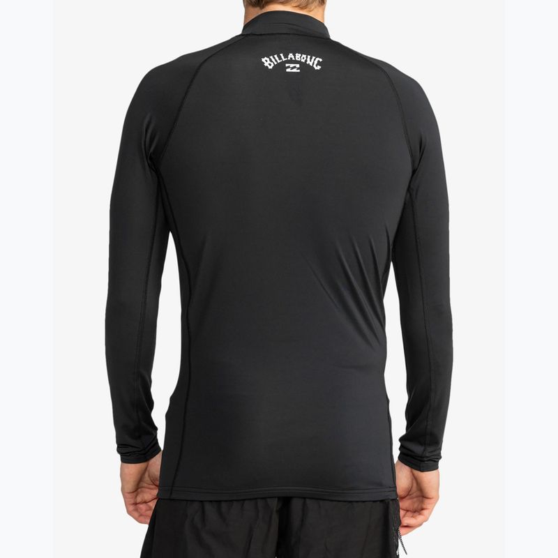 Billabong Waves All Day da uomo, manica lunga da nuoto, nero 4