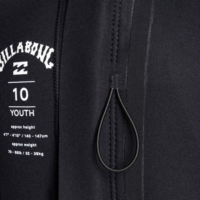 Billabong 4/3 Boys Intruder BZ GBS nero muta da bambino 7