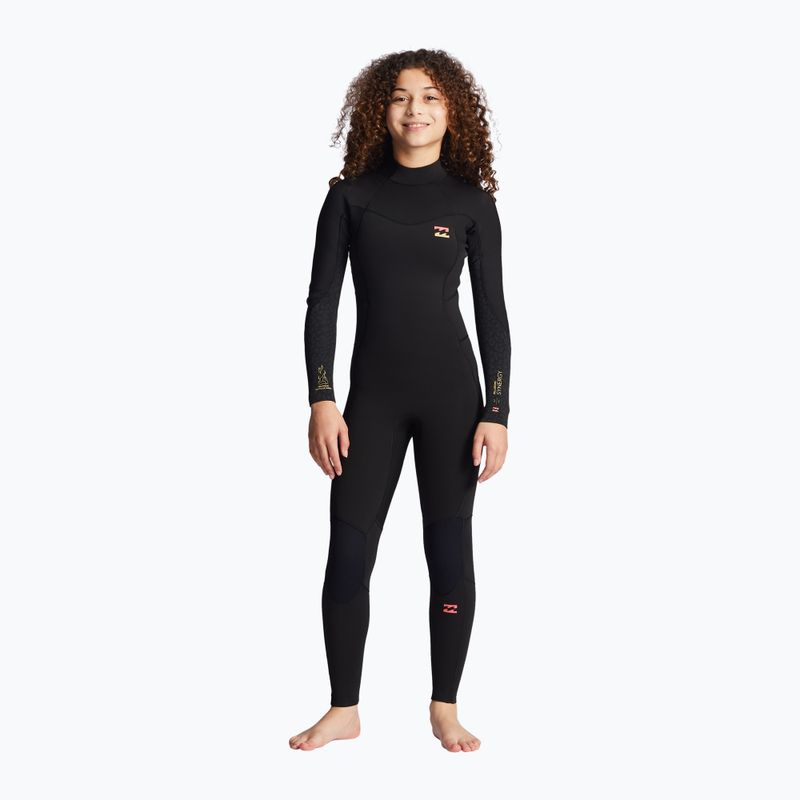Billabong 3/2 Teen Synergy BZ FL Full wild, muta da bambino nera 6