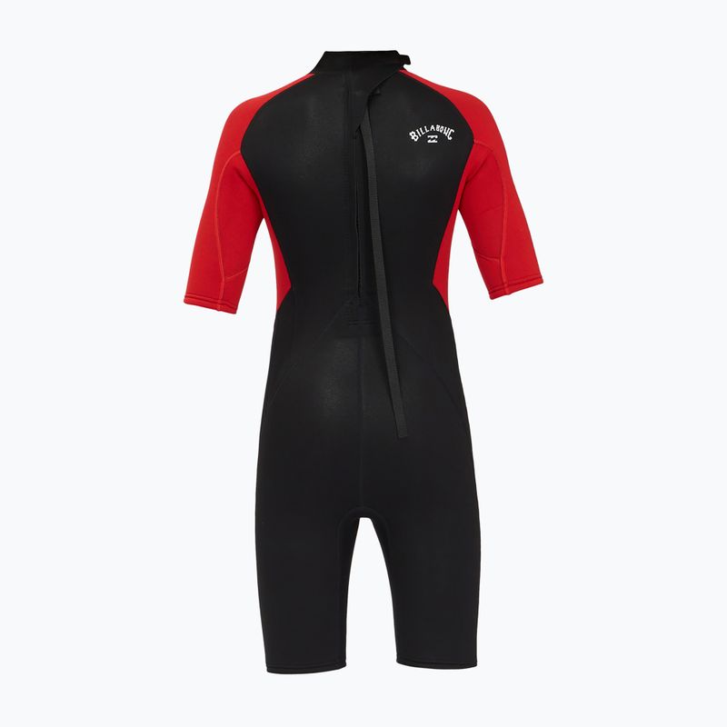 Billabong 2/2 Boys Intruder BZ SS Muta da bambino primavera rossa 7