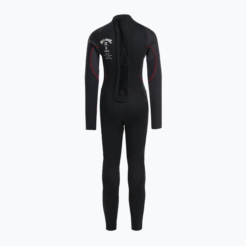 Bambini Billabong 3/2 Ragazzi Intruder Swim Foam BZ FL rosso 5