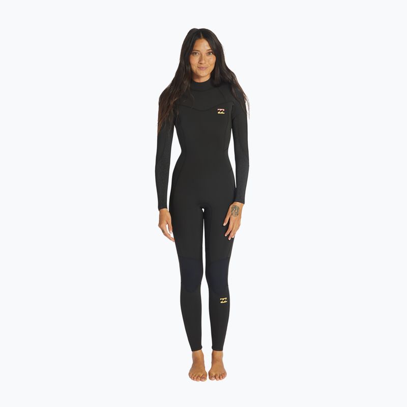 Muta donna Billabong 5/4 Synergy BZ Full wild nera 5