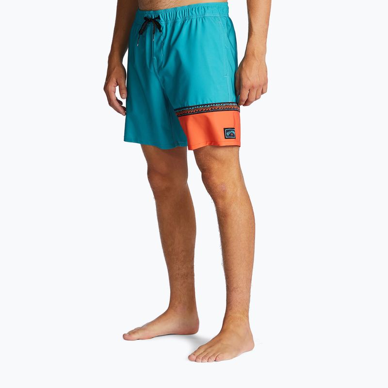Pantaloncini da bagno Billabong Burleigh Layback da uomo, acqua 3