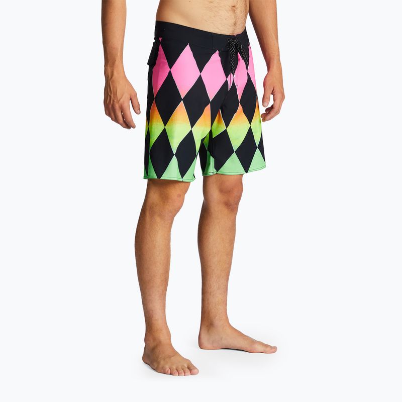 Pantaloncini da bagno Billabong Sundays Airlite neon da uomo 6