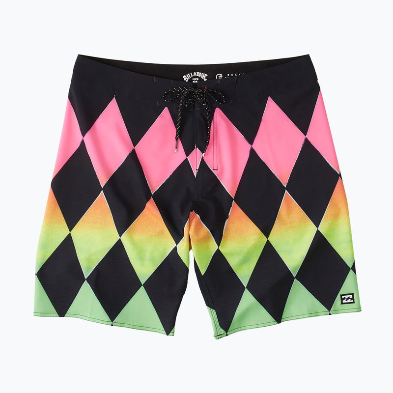 Pantaloncini da bagno Billabong Sundays Airlite neon da uomo 7