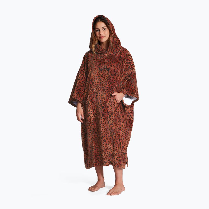 Billabong Donna Asciugamano con cappuccio poncho maculato 3
