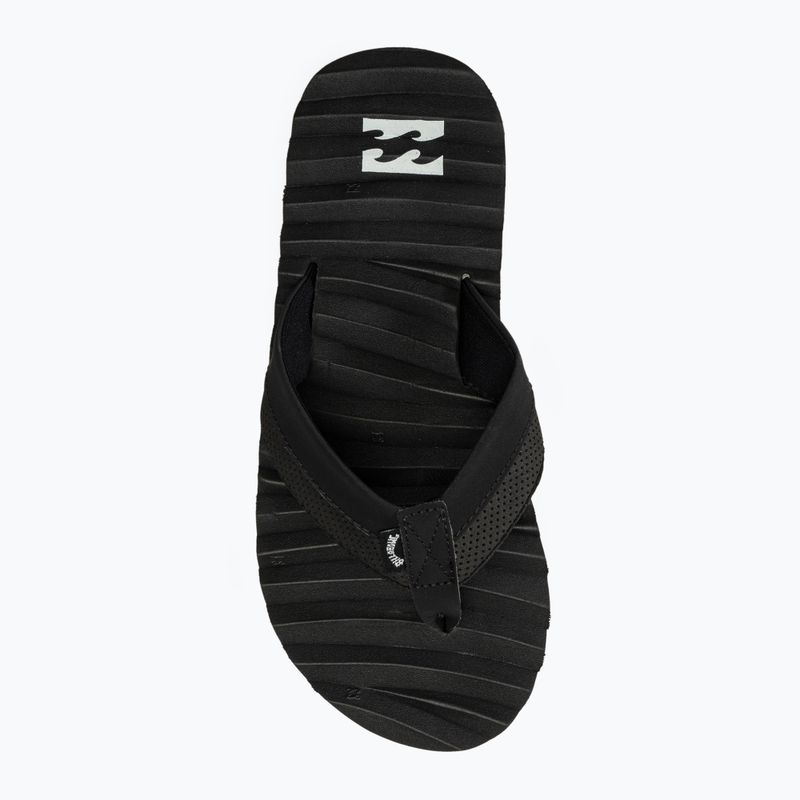 Infradito Billabong Dunes Impact da uomo, nero 5