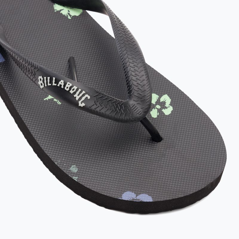 Infradito Billabong Tides da uomo, nero 7